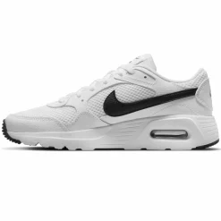 Nike Baskets|Baskets en Cuir & Maille Air Max Sc blanc/noir