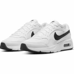 Nike Baskets|Baskets en Cuir & Maille Air Max Sc blanc/noir