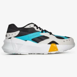 Reebok Baskets|Baskets en Cuir & mesh Aztrek Double X Gigi Hadid blanc/noir/turquoise