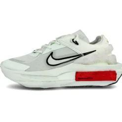 Nike Baskets|Baskets en Cuir & Toile Fontanka Edge blanc/rouge