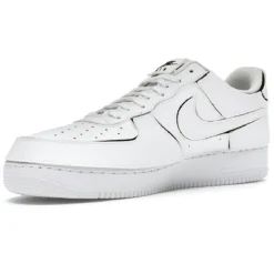 Nike Baskets|Baskets en Cuir Air Force 1 Lo blanches