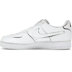 Nike Baskets|Baskets en Cuir Air Force 1 Lo blanches
