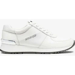 Michael Kors Chaussures Baskets|Baskets en Cuir Allie blanches