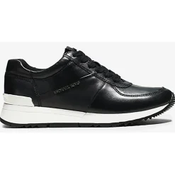 Michael Kors Chaussures Baskets|Baskets en Cuir Allie noires