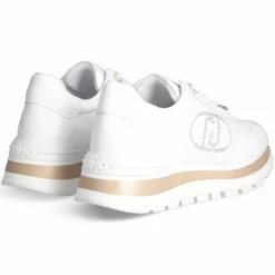 Liu-Jo Baskets|Baskets en Cuir Amazing écrues