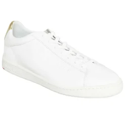 Le Coq Sportif Baskets|Baskets en Cuir Blazon Made In France blanc/doré