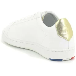 Le Coq Sportif Baskets|Baskets en Cuir Blazon Made In France blanc/doré