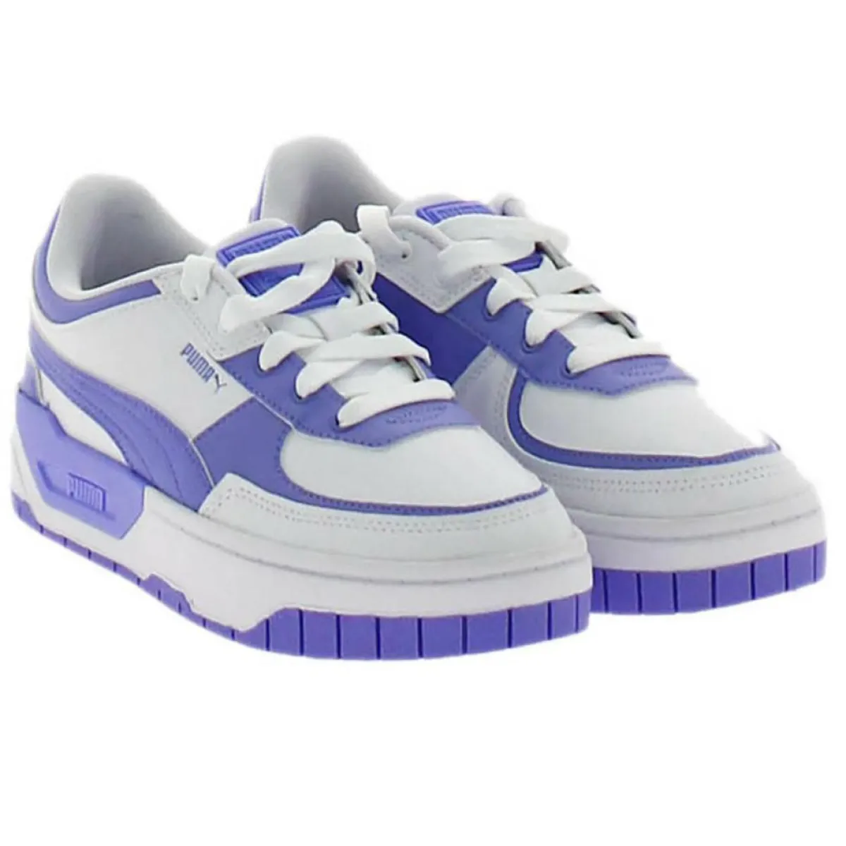 Puma Baskets|Baskets en Cuir Cali Dream Tweak Dissi blanc/violet