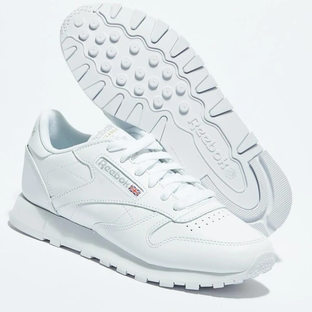 Reebok Baskets|Baskets en Cuir Cl Lthr Basique 2232 blanches