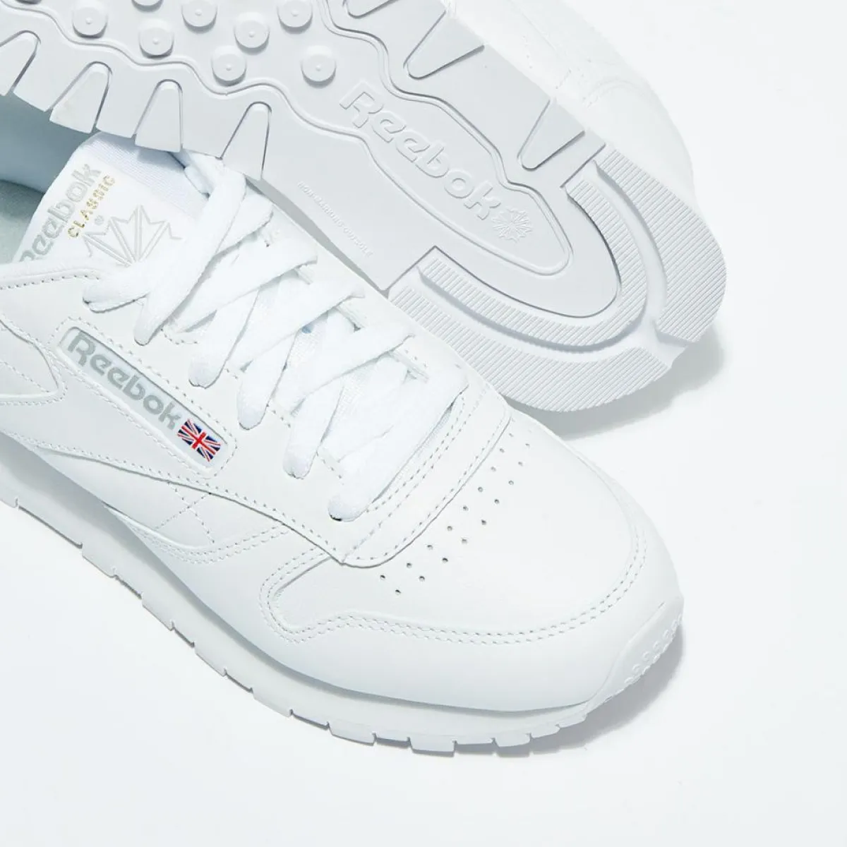 Reebok Baskets|Baskets en Cuir Cl Lthr Basique 2232 blanches