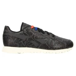 Reebok Baskets|Baskets en Cuir Classic Leather Snake noires