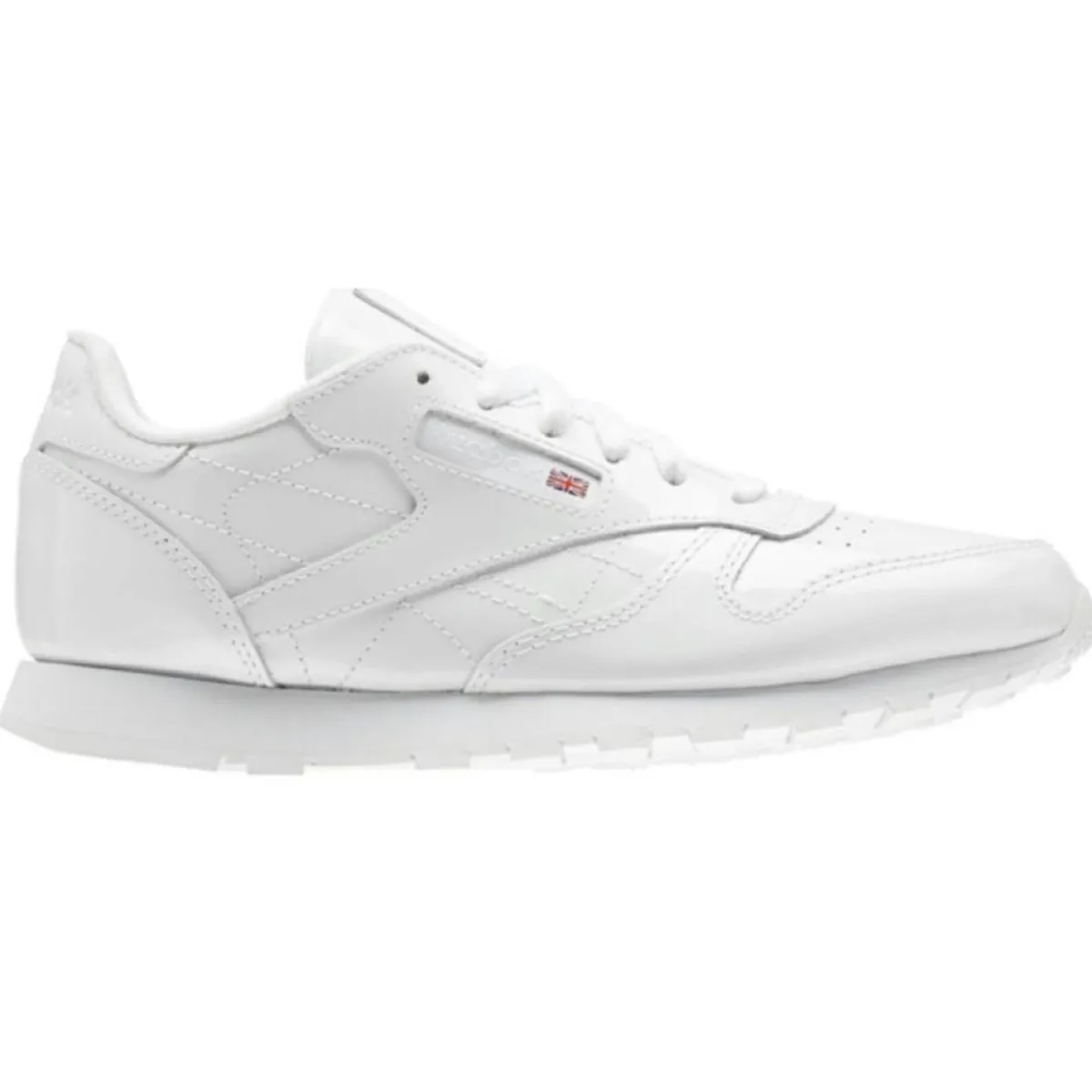 Reebok Baskets|Baskets en Cuir Classic Leather Patent blanches