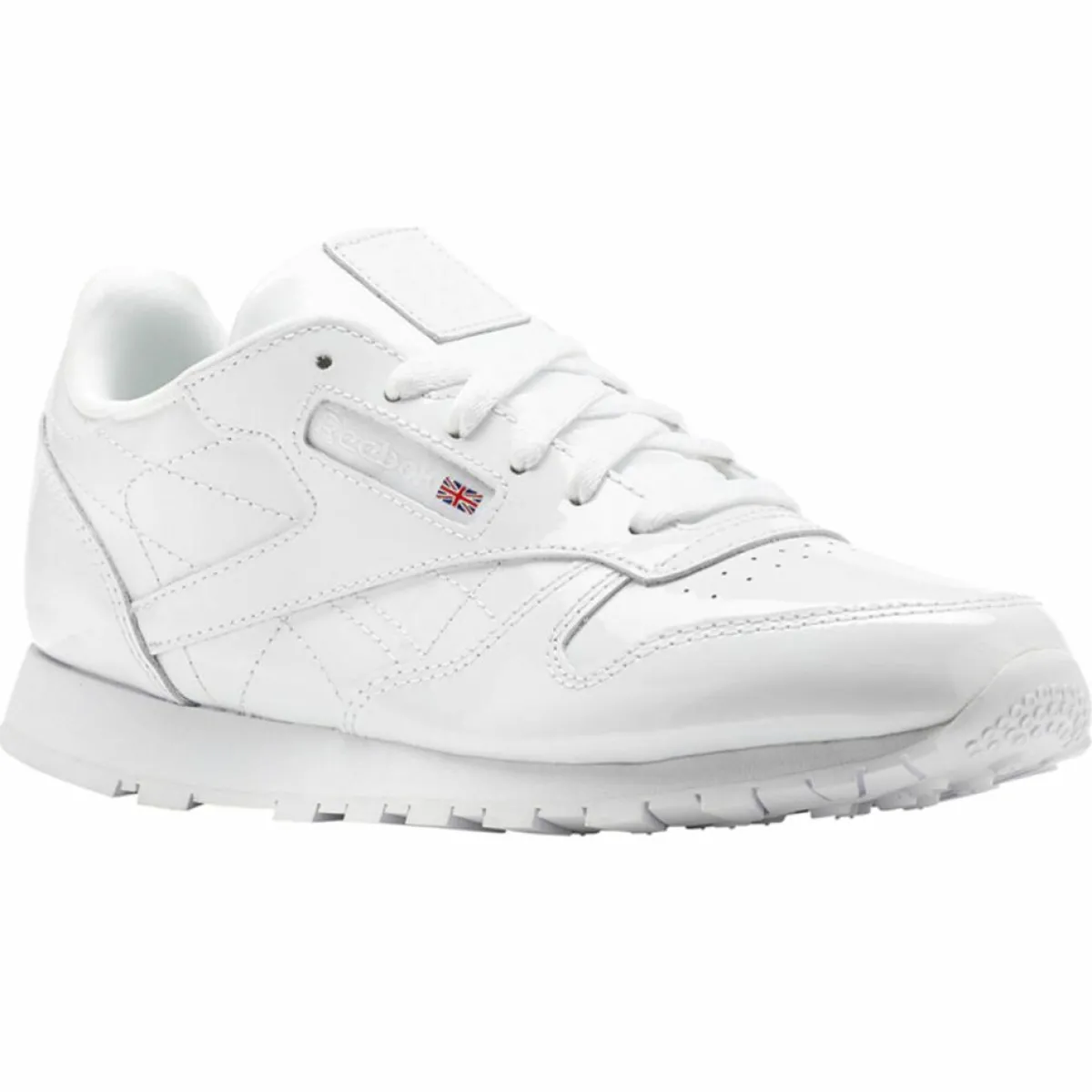 Reebok Baskets|Baskets en Cuir Classic Leather Patent blanches