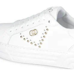 Liu-Jo Baskets|Baskets en Cuir Cleo blanches