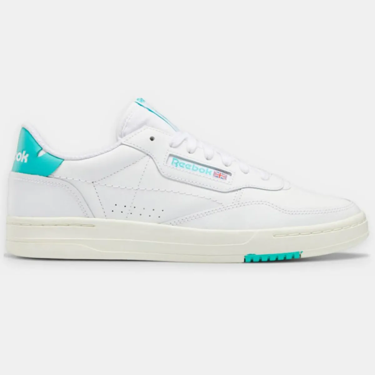 Reebok Baskets|Baskets en Cuir Court Peak blanc/bleu