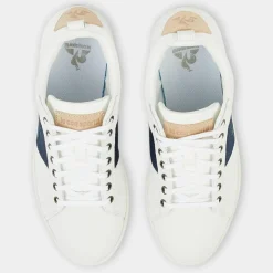 Le Coq Sportif Baskets|Baskets en Cuir Courtclassic blanc/bleu marine