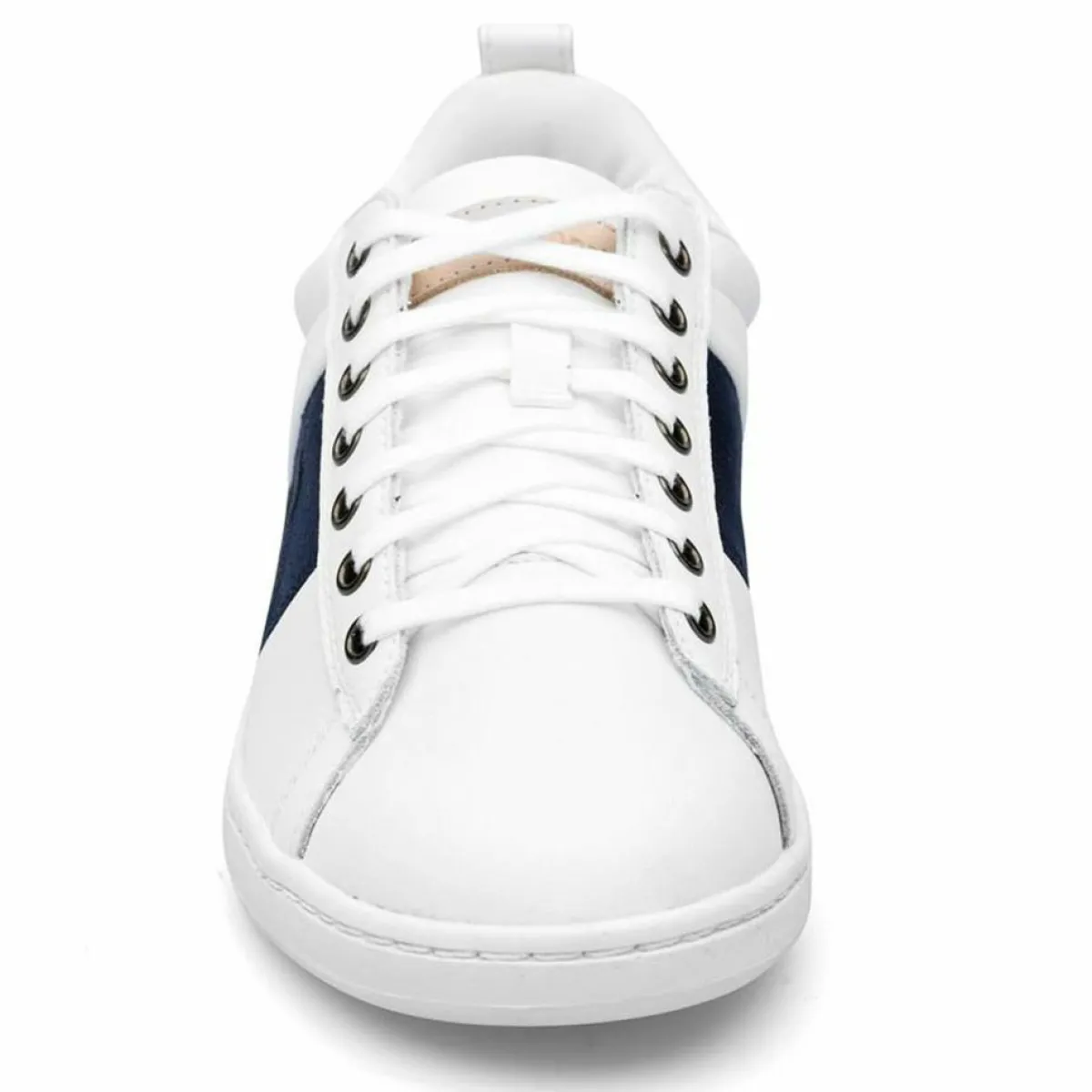 Le Coq Sportif Baskets|Baskets en Cuir Courtclassic blanc/bleu marine