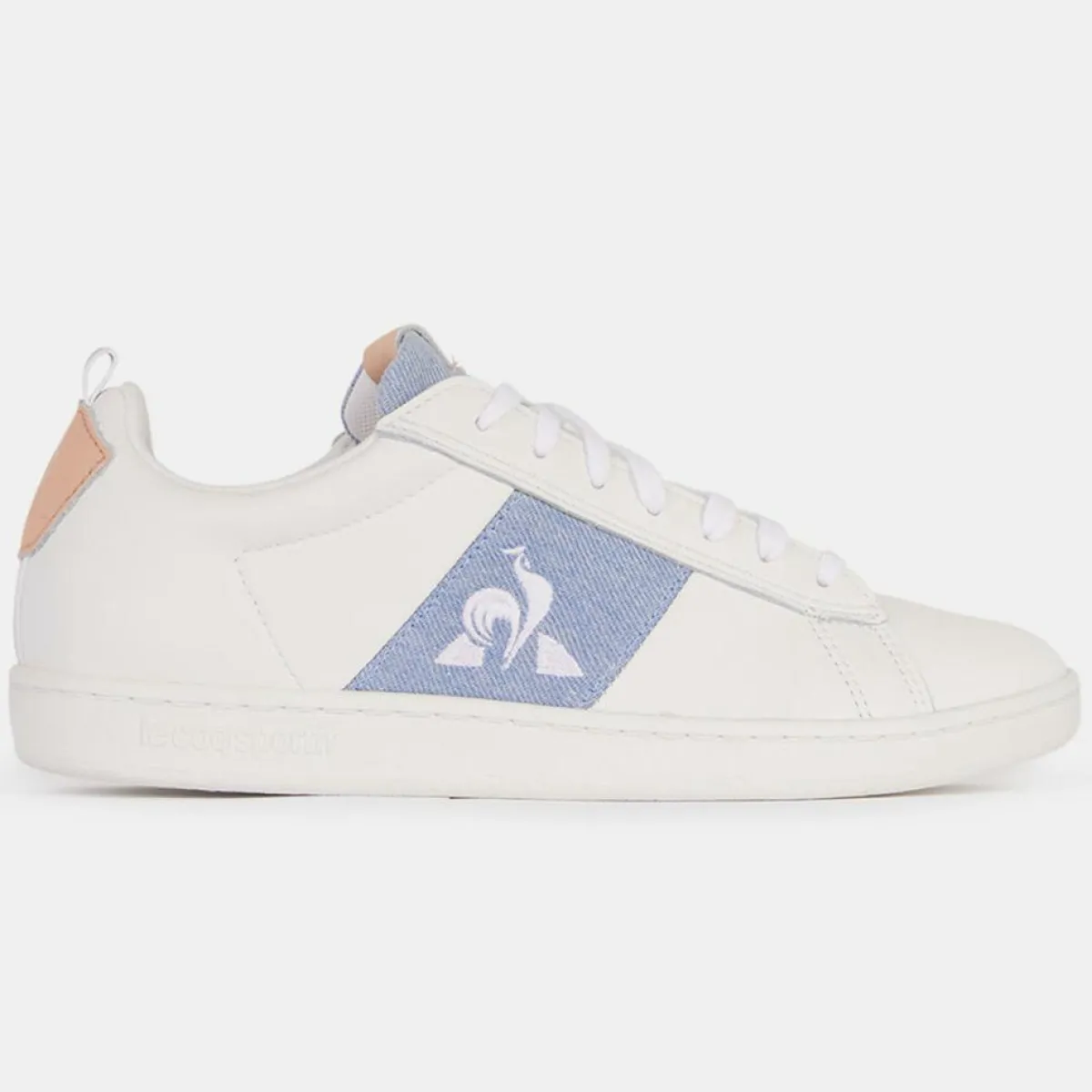 Le Coq Sportif Baskets|Baskets en Cuir Courtclassic blanc/belu