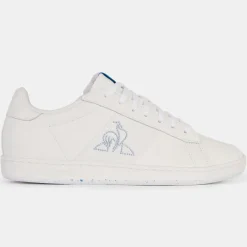 Le Coq Sportif Baskets|Baskets en Cuir Courtmatch blanches