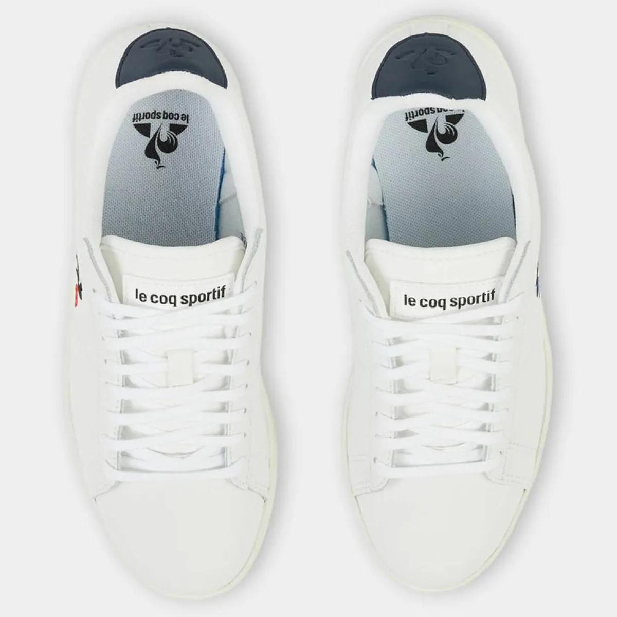 Le Coq Sportif Baskets|Baskets en Cuir Courtset blanc/noir