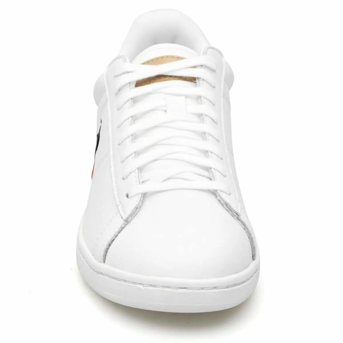 Le Coq Sportif Baskets|Baskets en Cuir Courtset blanc/beige