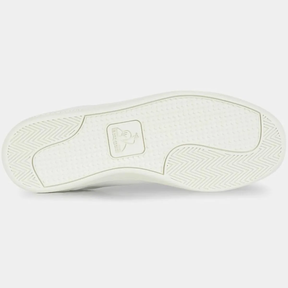 Le Coq Sportif Baskets|Baskets en Cuir Courtset blanc/beige