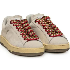 Lanvin Baskets|Baskets en Cuir Curb beiges