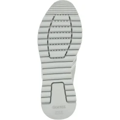 Geox Baskets|Baskets en Cuir Desya gris pâle