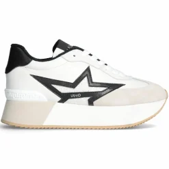 Liu-Jo Baskets|Baskets en Cuir Dreamy blanc/noir