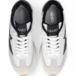 Liu-Jo Baskets|Baskets en Cuir Dreamy blanc/noir