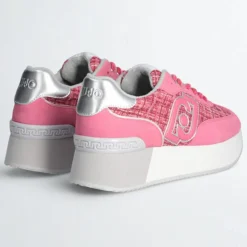 Liu-Jo Baskets|Baskets en Cuir Dreamy fuchsia