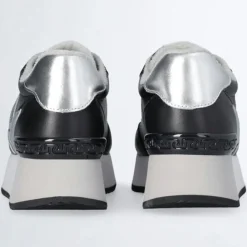 Liu-Jo Baskets|Baskets en Cuir Dreamy noir/argenté