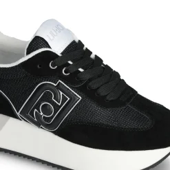 Liu-Jo Baskets|Baskets en Cuir Dreamy noir/argenté