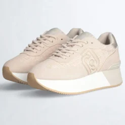 Liu-Jo Baskets|Baskets en Cuir Dreamy pêche