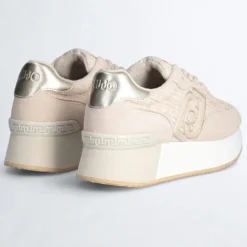 Liu-Jo Baskets|Baskets en Cuir Dreamy pêche