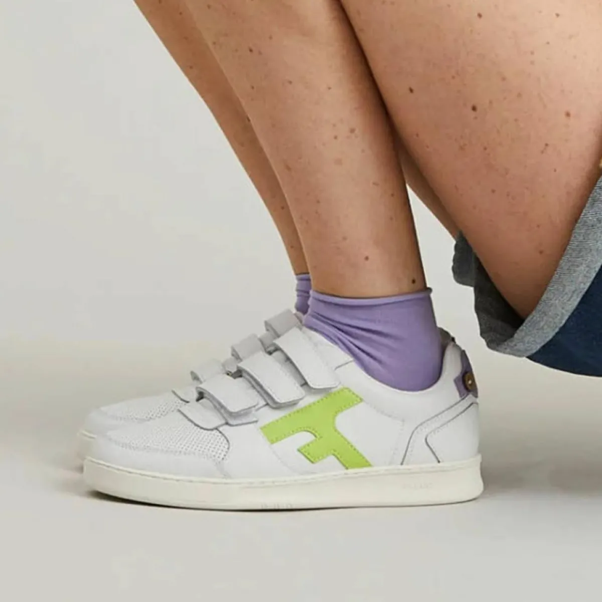 Faguo Baskets|Baskets en Cuir Hazel blanches