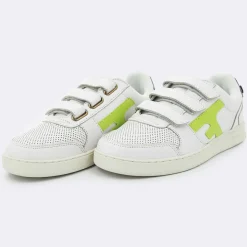 Faguo Baskets|Baskets en Cuir Hazel blanches