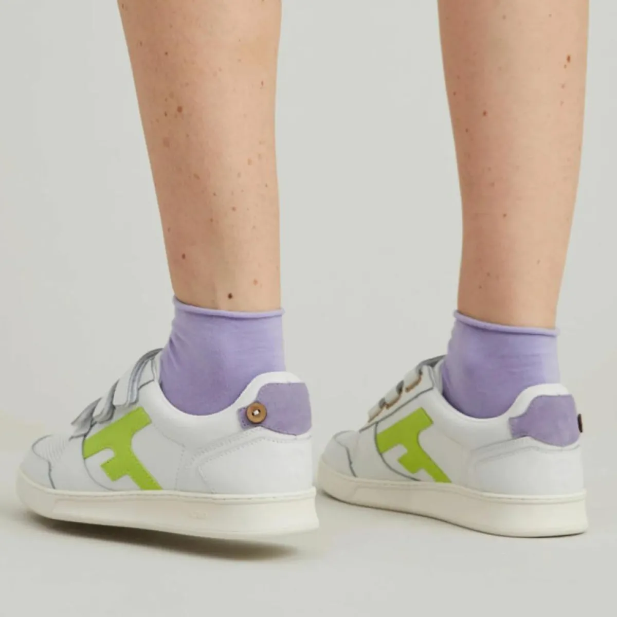 Faguo Baskets|Baskets en Cuir Hazel blanches