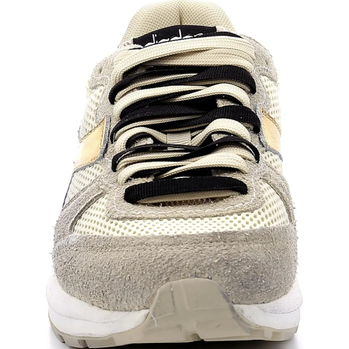 Diadora Baskets|Baskets en Cuir Kmaro 42 Metal taupe/doré