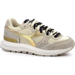 Diadora Baskets|Baskets en Cuir Kmaro 42 Metal taupe/doré