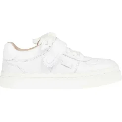 Chloé Baskets|Baskets en Cuir Lauren blanches