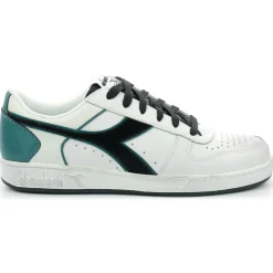 Diadora Baskets|Baskets en Cuir Magic Bas Low I blanc/pacifique