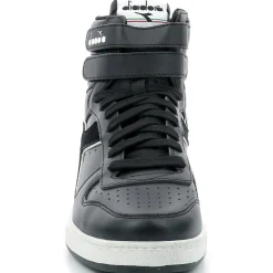 Diadora Baskets|Baskets en Cuir Magic Bas Mid I noires