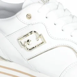 Liu-Jo Baskets|Baskets en Cuir Maxi blanches