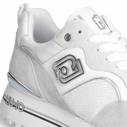 Liu-Jo Baskets|Baskets en Cuir Maxi blanches