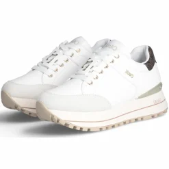 Liu-Jo Baskets|Baskets en Cuir Maxi écrues