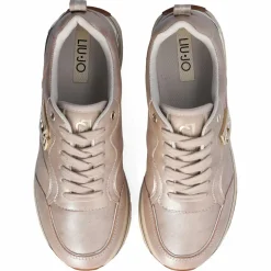 Liu-Jo Baskets|Baskets en Cuir Maxi taupe