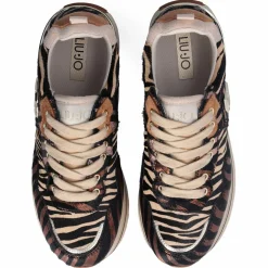 Liu-Jo Baskets|Baskets en Cuir Maxi zébre