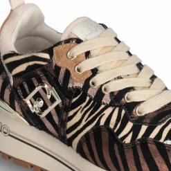 Liu-Jo Baskets|Baskets en Cuir Maxi zébre