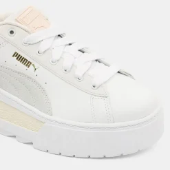 Puma Baskets|Baskets en Cuir Mayze blanches